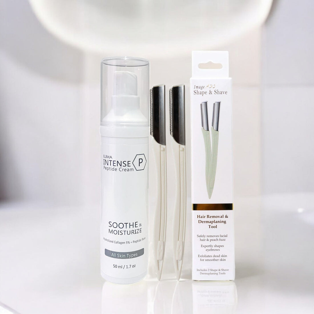 The Ultimate Duo: Exfoliation & Peptide-Powered Moisturization