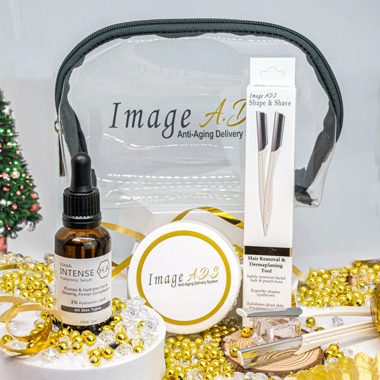 Glow & Go Christmas Skincare Set  | Image A.D.S